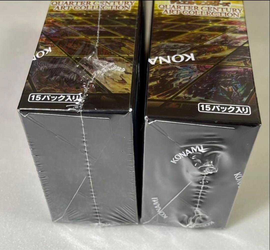 遊戯王OCG クォーターセンチュリーアートコレクション 2BOX シュリンク付き
