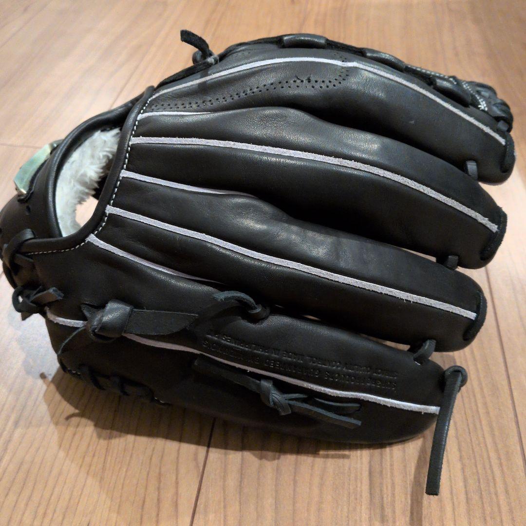 Mizuno ブラックレザー 野球グローブ