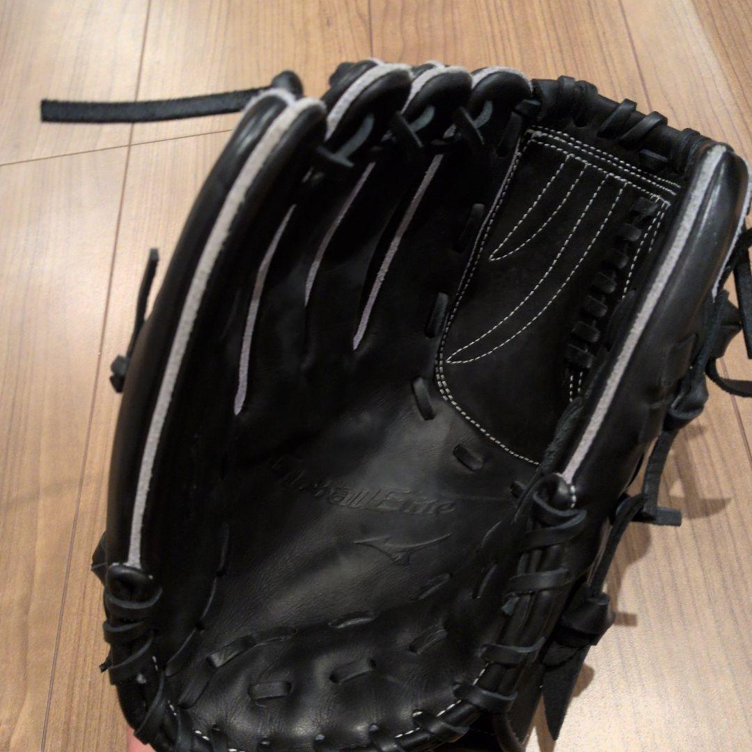 Mizuno ブラックレザー 野球グローブ