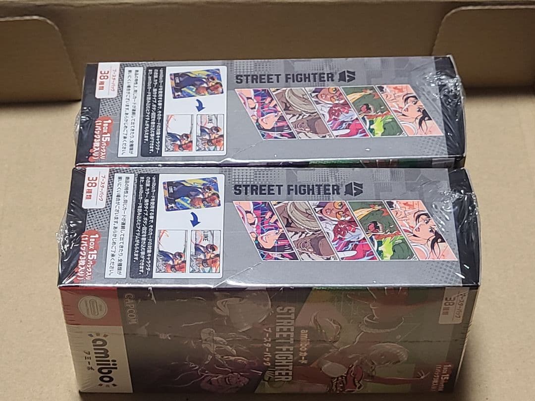 amiiboカード STREET FIGHTER 6 2BOX アミーボカード