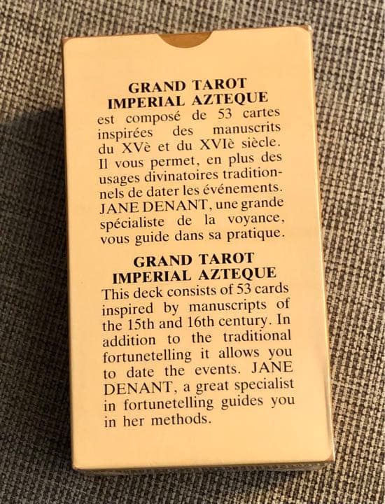 【新品未開封】TAROT AZTEQUE アズテックタロット