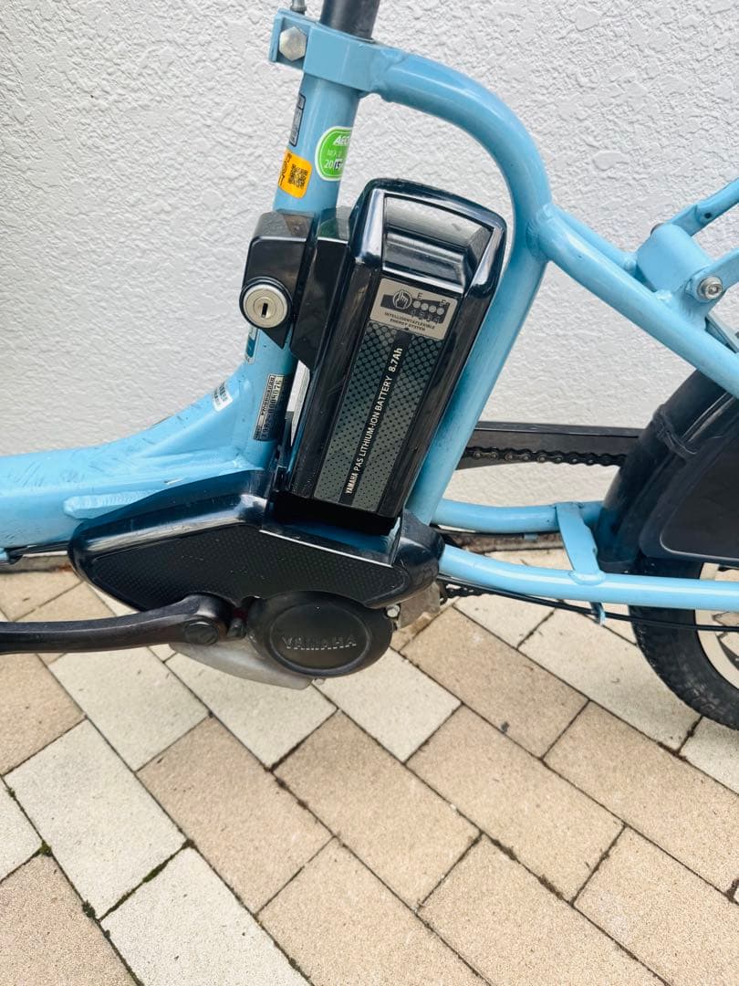電動アシスト自転車　前部分チャイルドシート付き　PAS Kiss 注:引取限定
