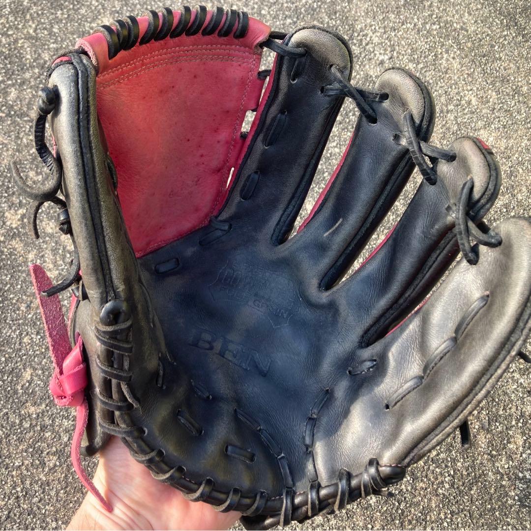ベン　軟式用　内野　投手　バスケット　グローブ　グラブ　野球　Ben ベン