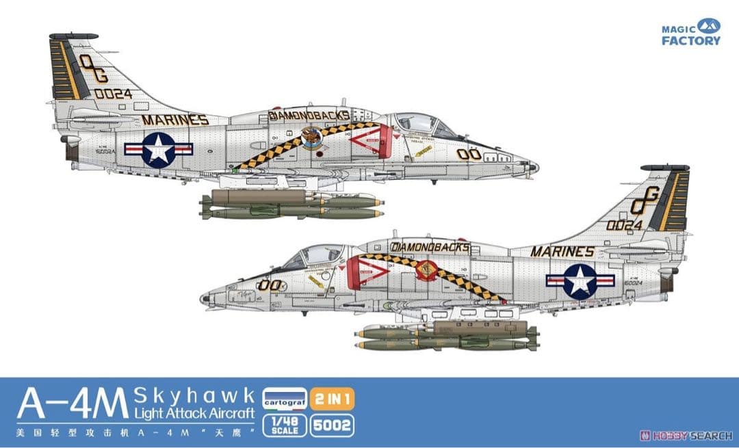 【飛行機模型スペシャルNo.47掲載中】1/48 米海軍A-4M