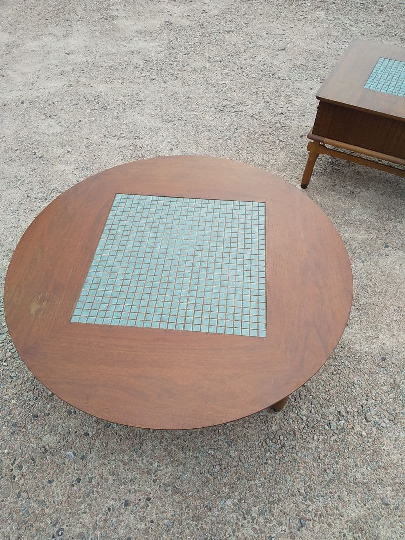 LANE アメリカ 家具 丸テーブル ちゃぶ台