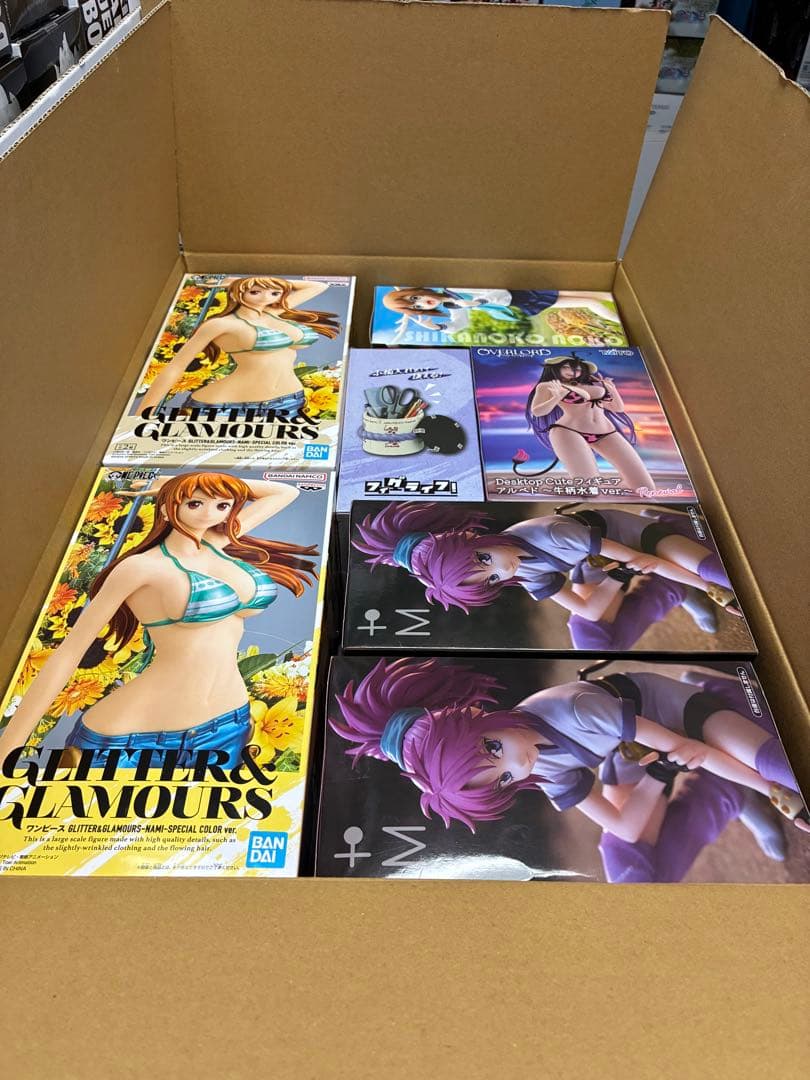 特価 最新 プライズフィギュア 55個 まとめ売り【ワンピース、ナルト、HxH】