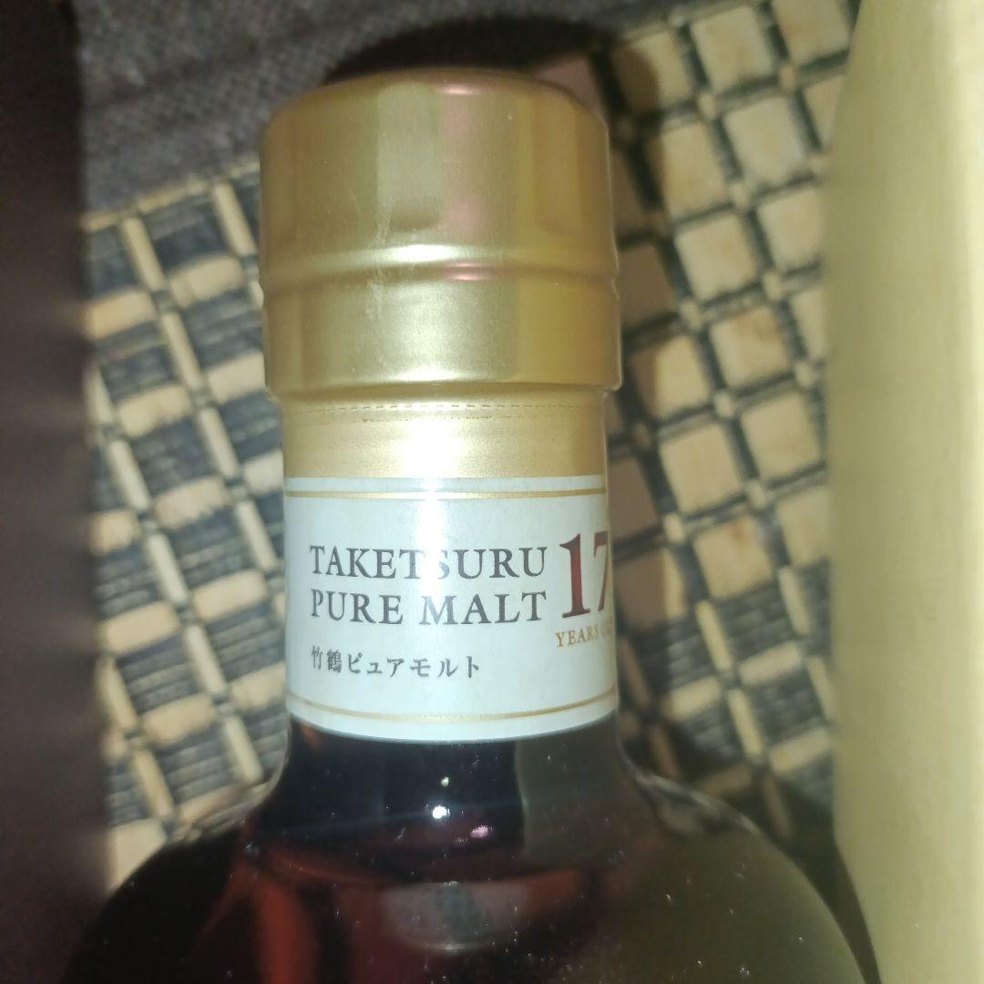 NIKKA WHISKY ニッカ竹鶴17年 ピュアモルトウイスキー箱付き