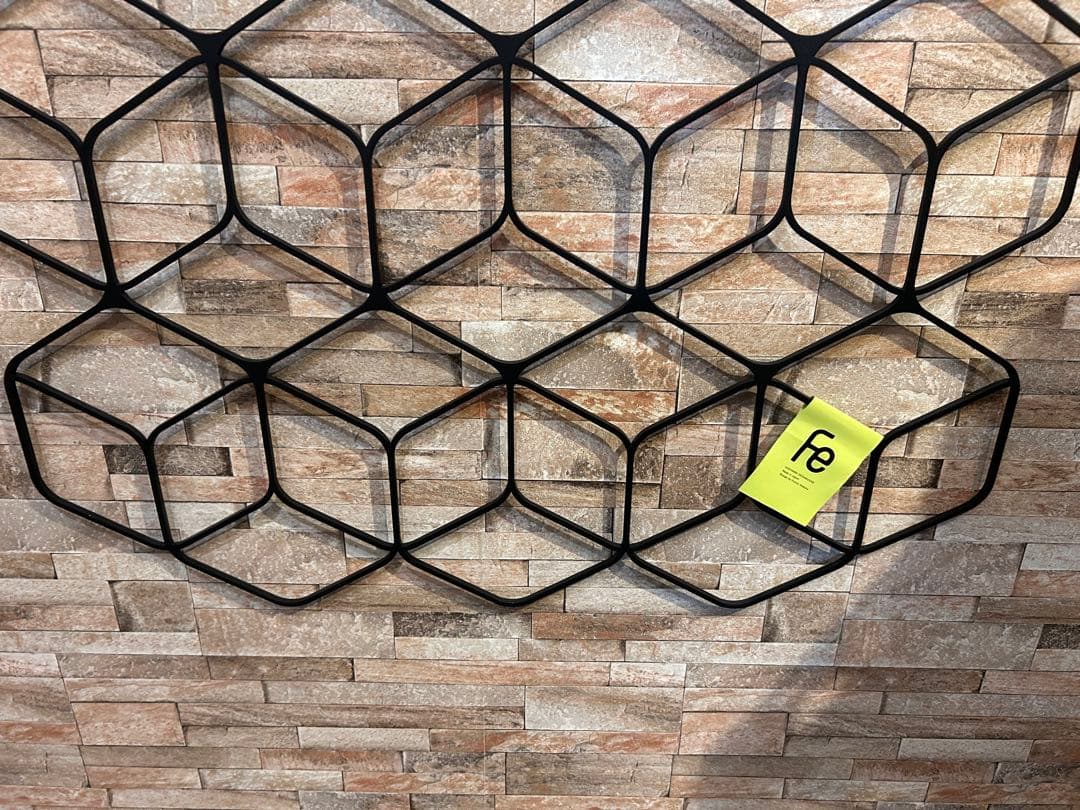 369　杉山製作所　Fe Wall Deco　Lサイズ　金属製　アート　展示品