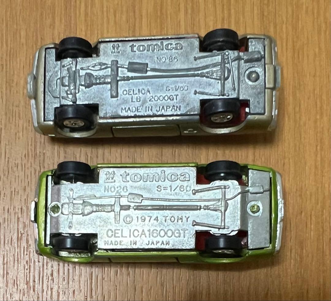 tomica トミカ　early'70s CELICA セット
