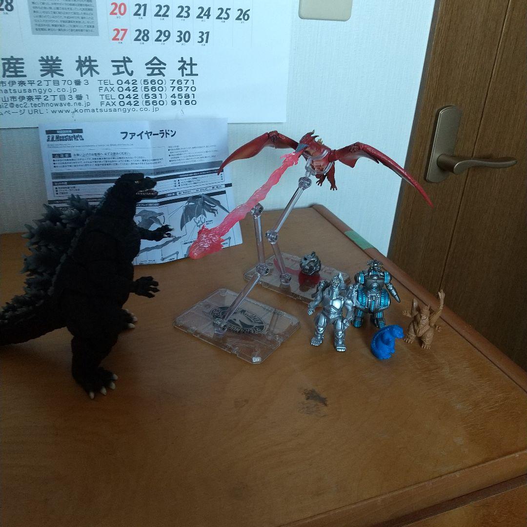 ゴジラ フィギュアセット