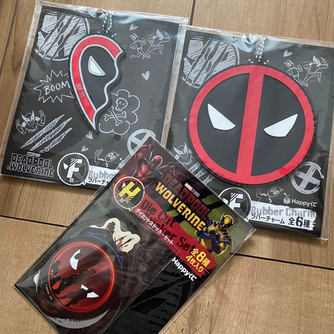 新品 ハッピーくじ マーベル デッドプール＆ウルヴァリン ラスト賞他 14点