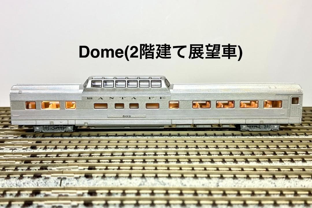 秘・埋蔵品 ”コルゲート客車8両“＆牽引機”PA-1/PB-1“、フル編成モデル