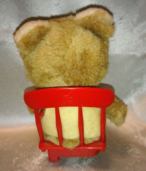 セキグチ 首振り オルゴール テディベア ぬいぐるみ ファンシー 昭和 レトロ