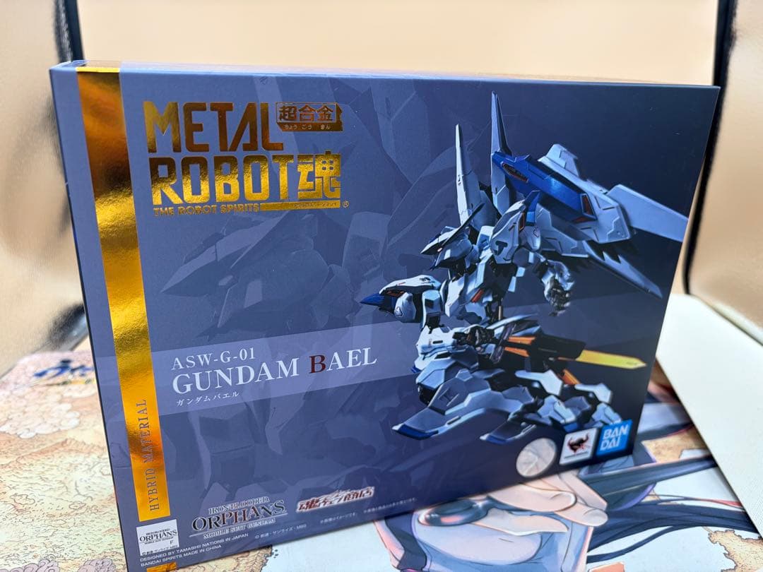 L ROBOT魂 ＜SIDE MS＞ ガンダムバエル　メタルロボット魂