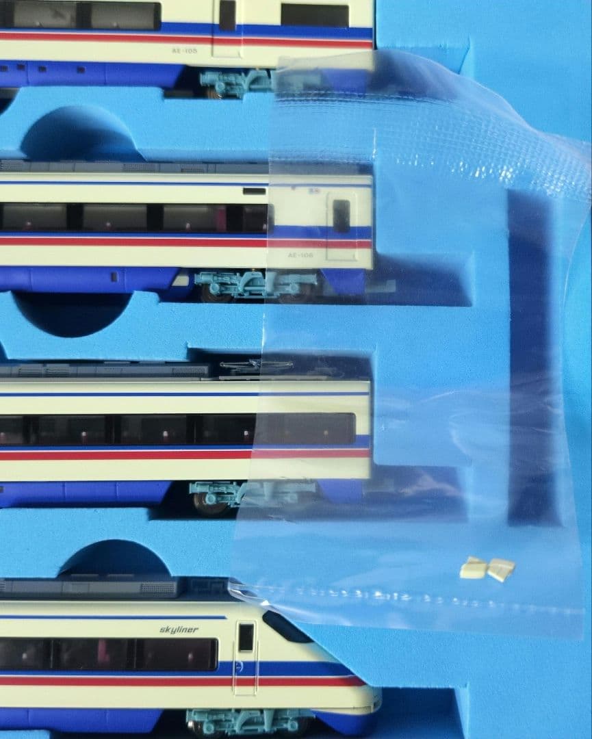 鉄道模型 京成AE100形 スカイライナー 　登場時 8両セット