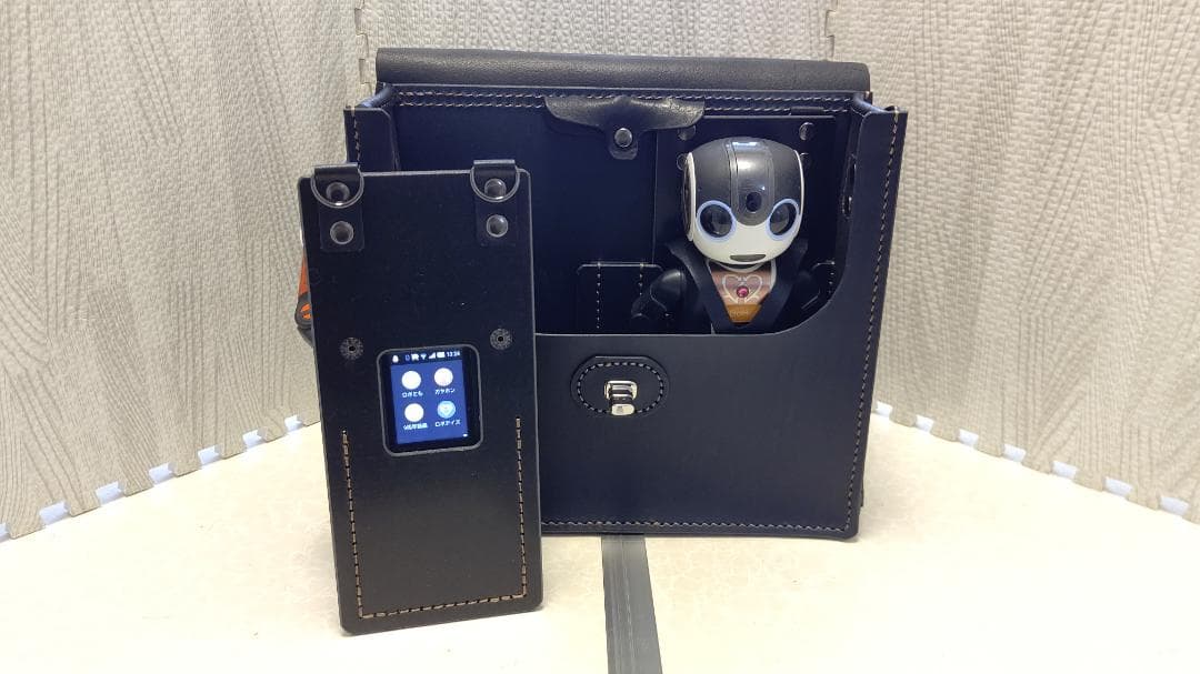 ロボホン用カバン型キャリーケース（ネイビー＆ブラック）#3