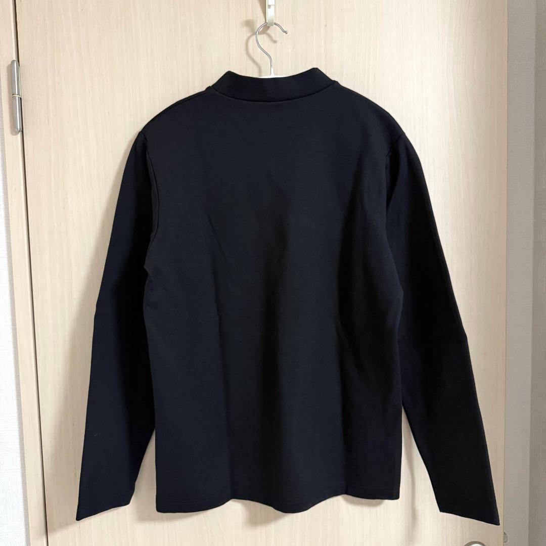 美品 ムータマリン ゴルフ ウォームポンチ モックネックシャツ