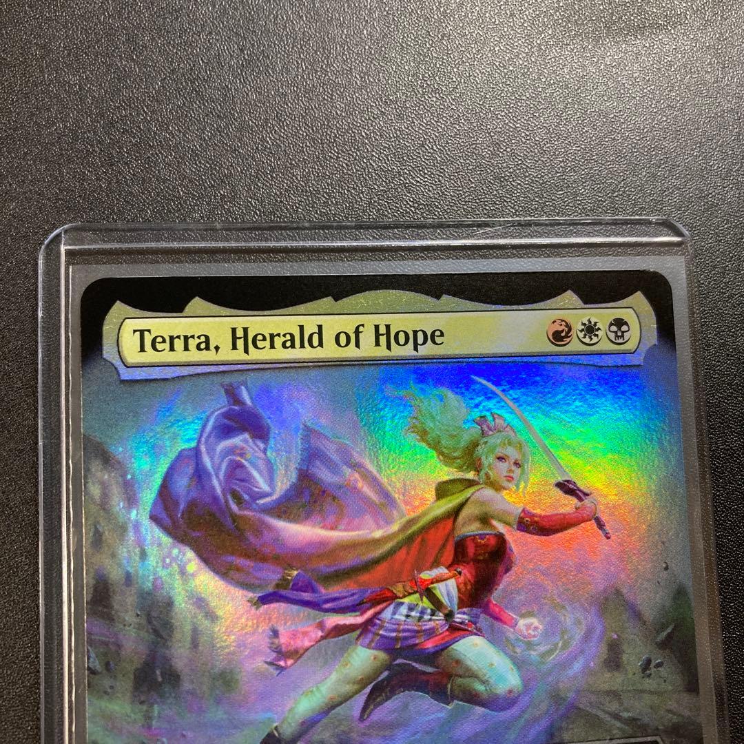 MTG FF 魔導の力を持つ少女、ティナ 拡張アート foil 英語版 神話レア