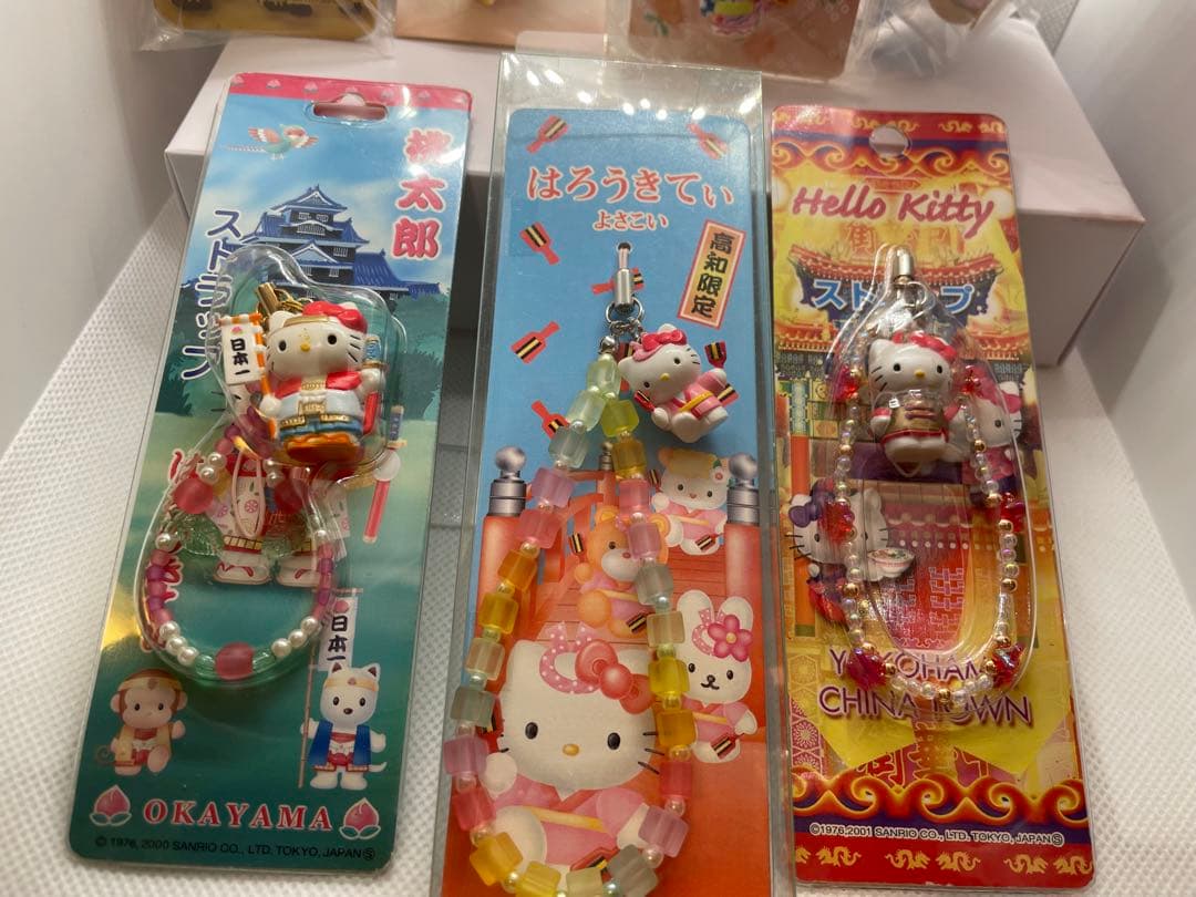 【未開封・華やか】ご当地キティ ストラップ 14点まとめ売り