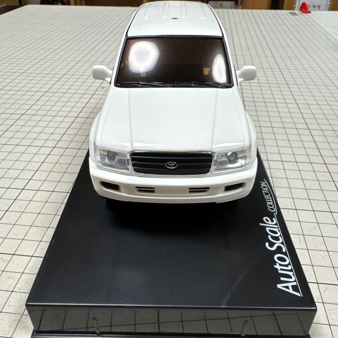 京商KYOSHO　オートスケールコレクション　ランドクルーザー100 パールWH