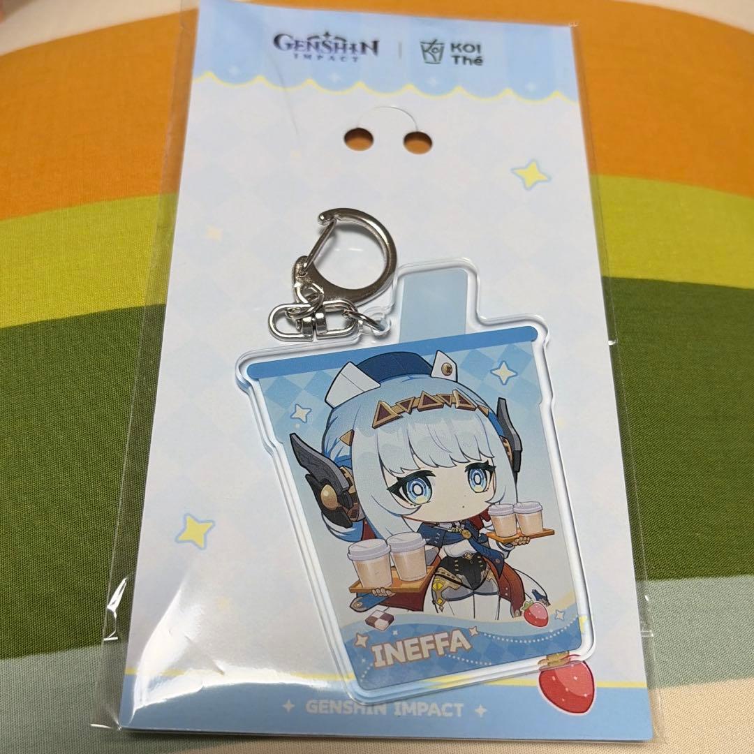 【海外限定】原神 イネファ アイノ アクキー コースター KOITHE コード付
