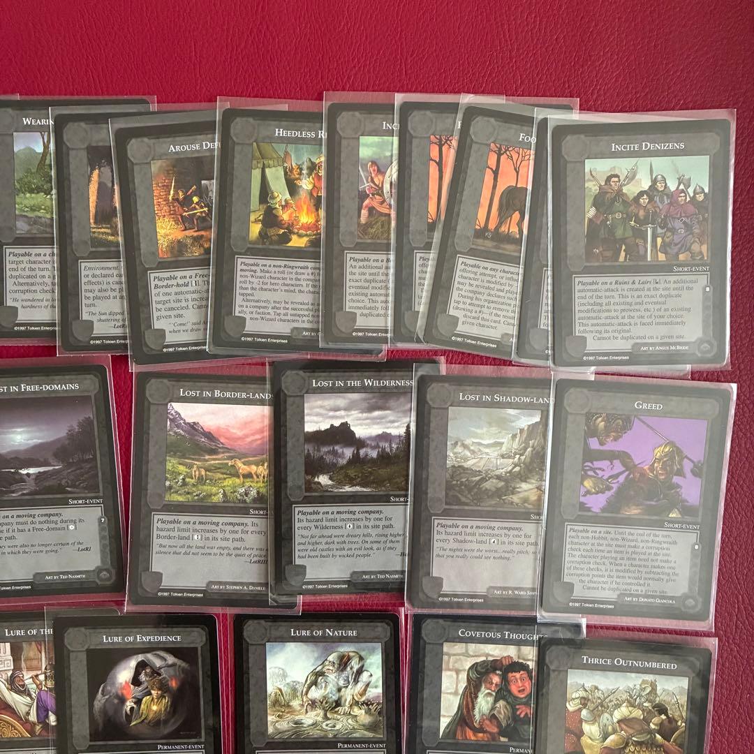 ミドルアース　カード　The Lidless Eye ccg 指輪物語