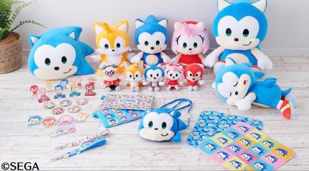 シャドウとソニック　マスコット4個セット　SONIC＆FRIENDS cooro
