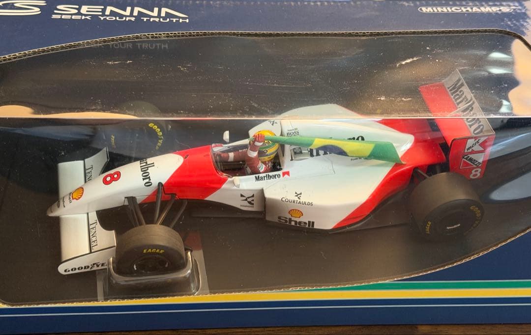 ミニチャンプス 1/18 マクラーレン MP4/8 アイルトン セナ