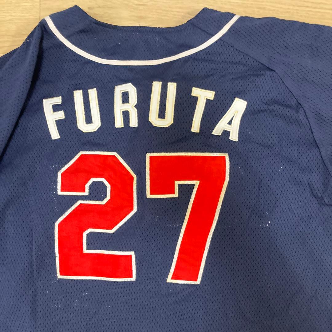 東京ヤクルトスワローズ　古田　刺繍ユニフォーム　ビジターユニフォーム