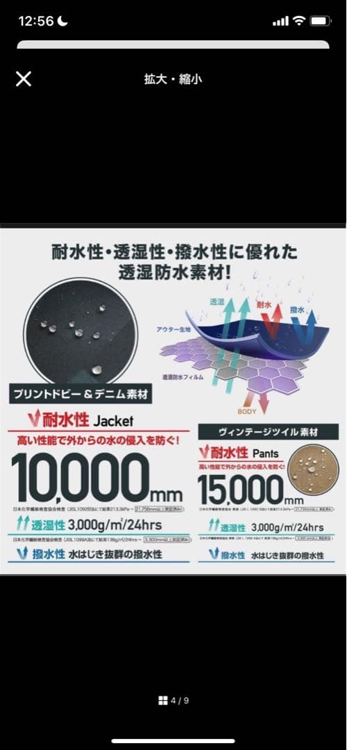 スノーボードウェア上下セット