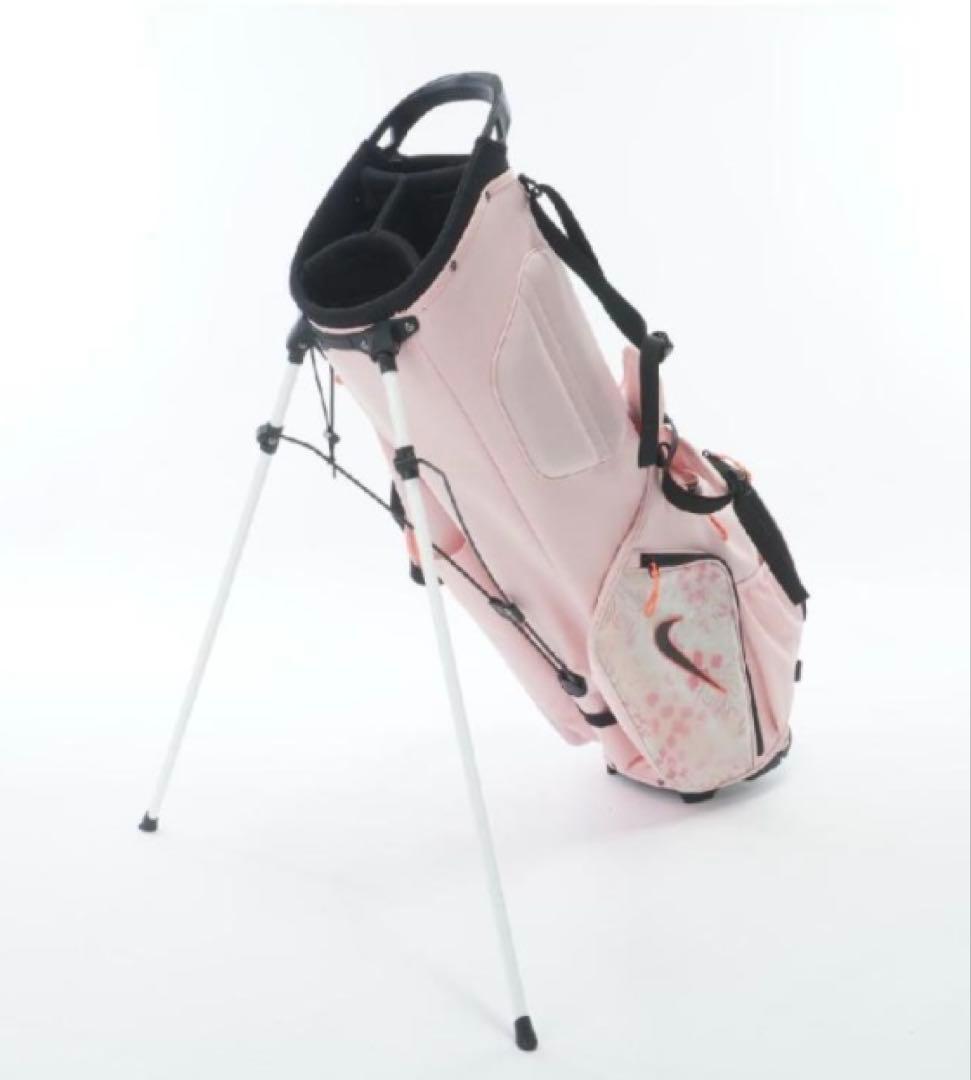 【新品未使用】NIKE GOLF/スタンド式 軽量キャディバッグ９型（ピンク）