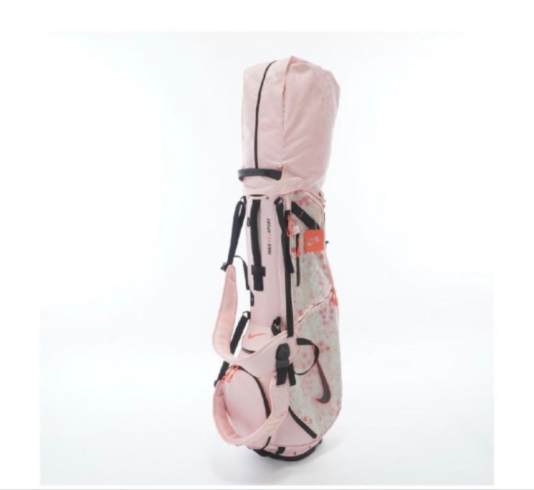 【新品未使用】NIKE GOLF/スタンド式 軽量キャディバッグ９型（ピンク）