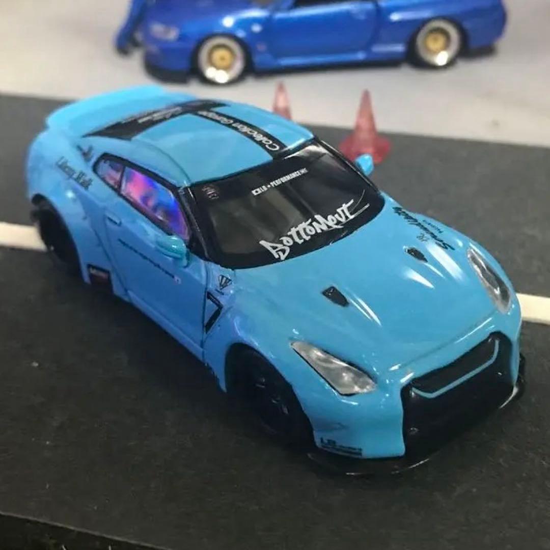 リバティーウォーク 香港限定 R35 GTR ライトブルー カスタム無し未開封品
