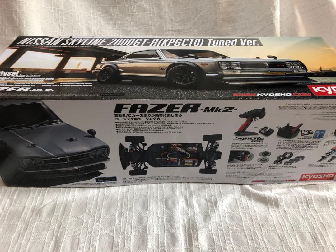 ★京商★日産スカイライン1/10 2000ＧＴＲ　ラジコン　　　ハコスカ