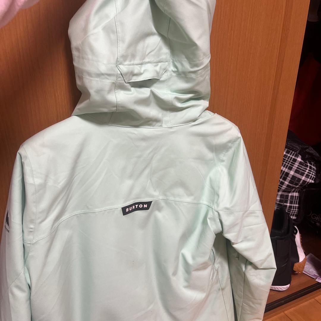 Burton フード付きスノーボードウェア ミントグリーン