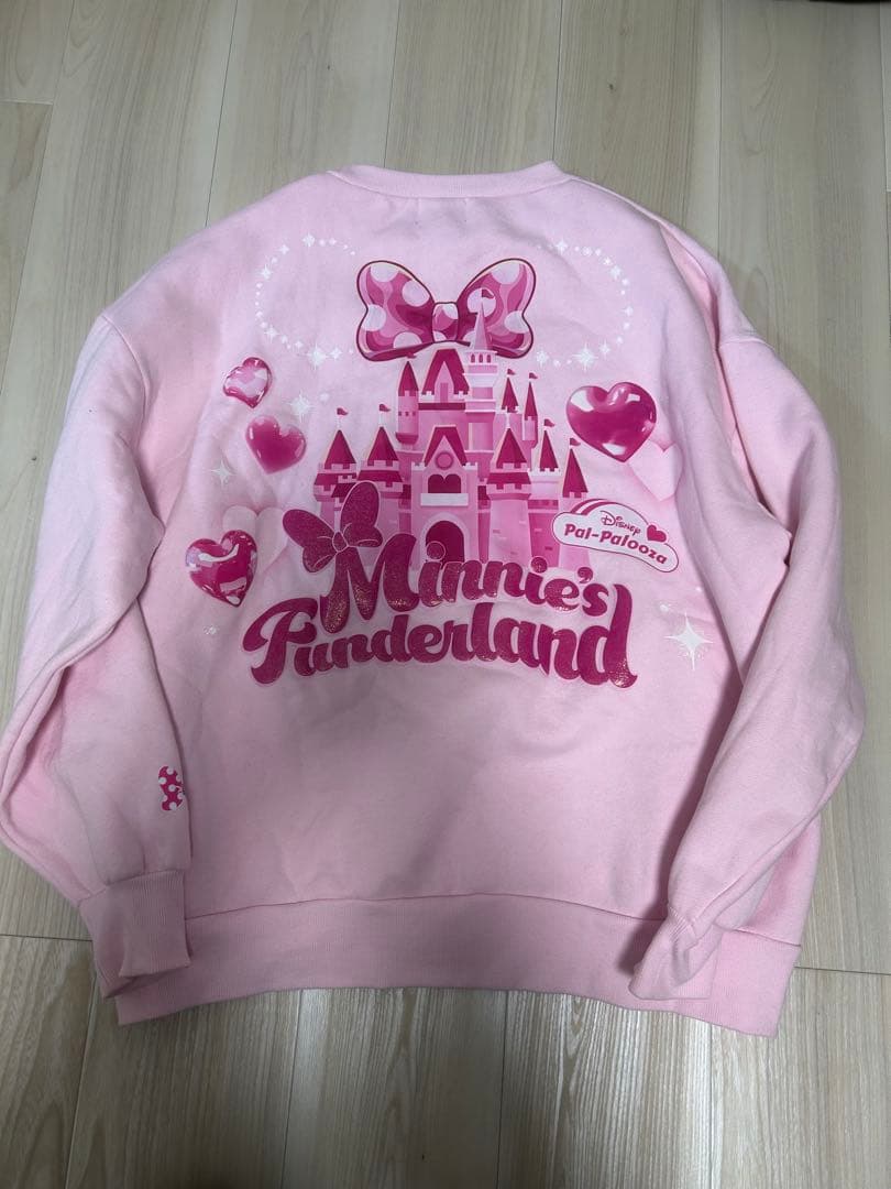 ミニー ファンダーランド トレーナー M~L ディズニー パルパルーザ