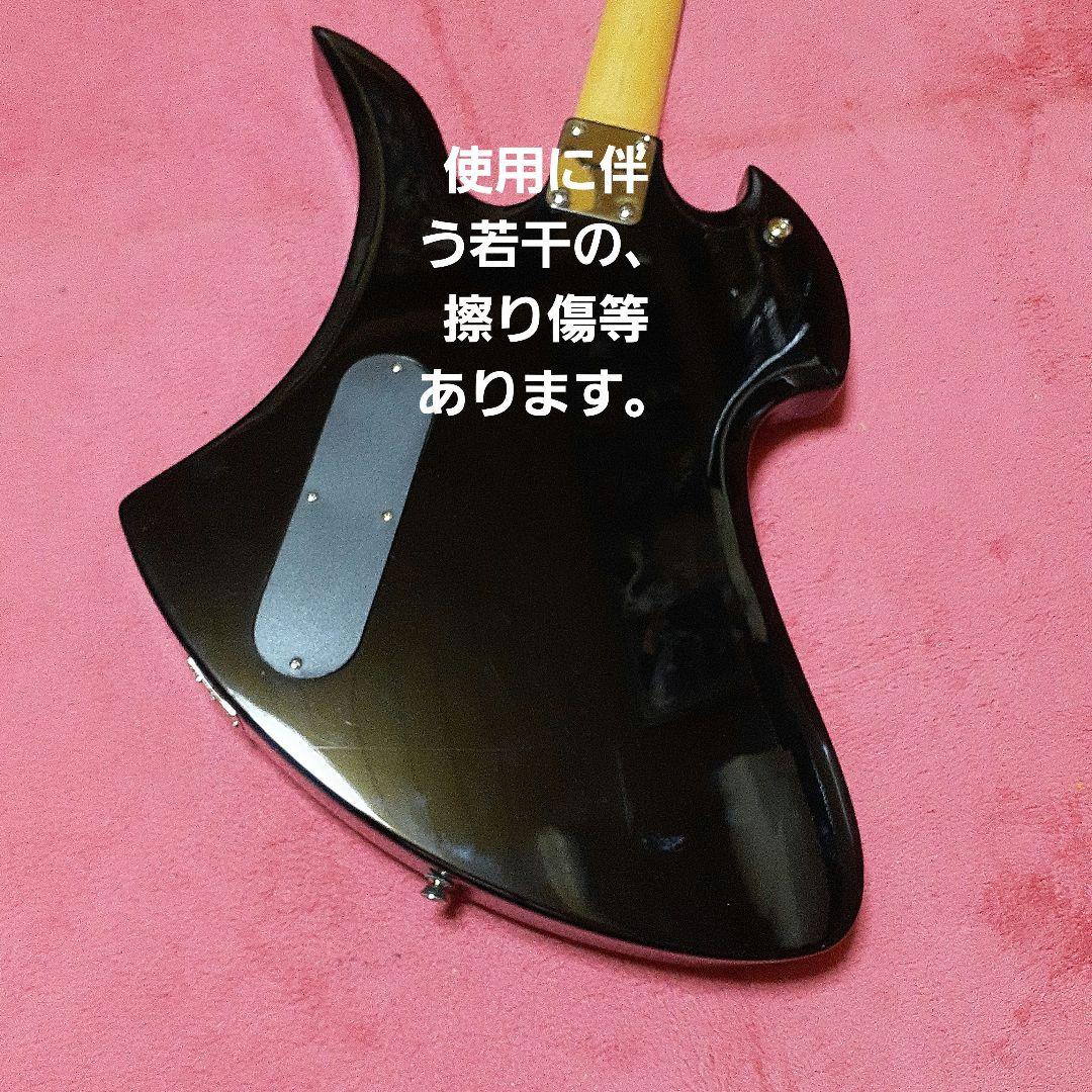 良・美品：サイケペイント・hideモデル。モッキンバード。ソフトケース付属。