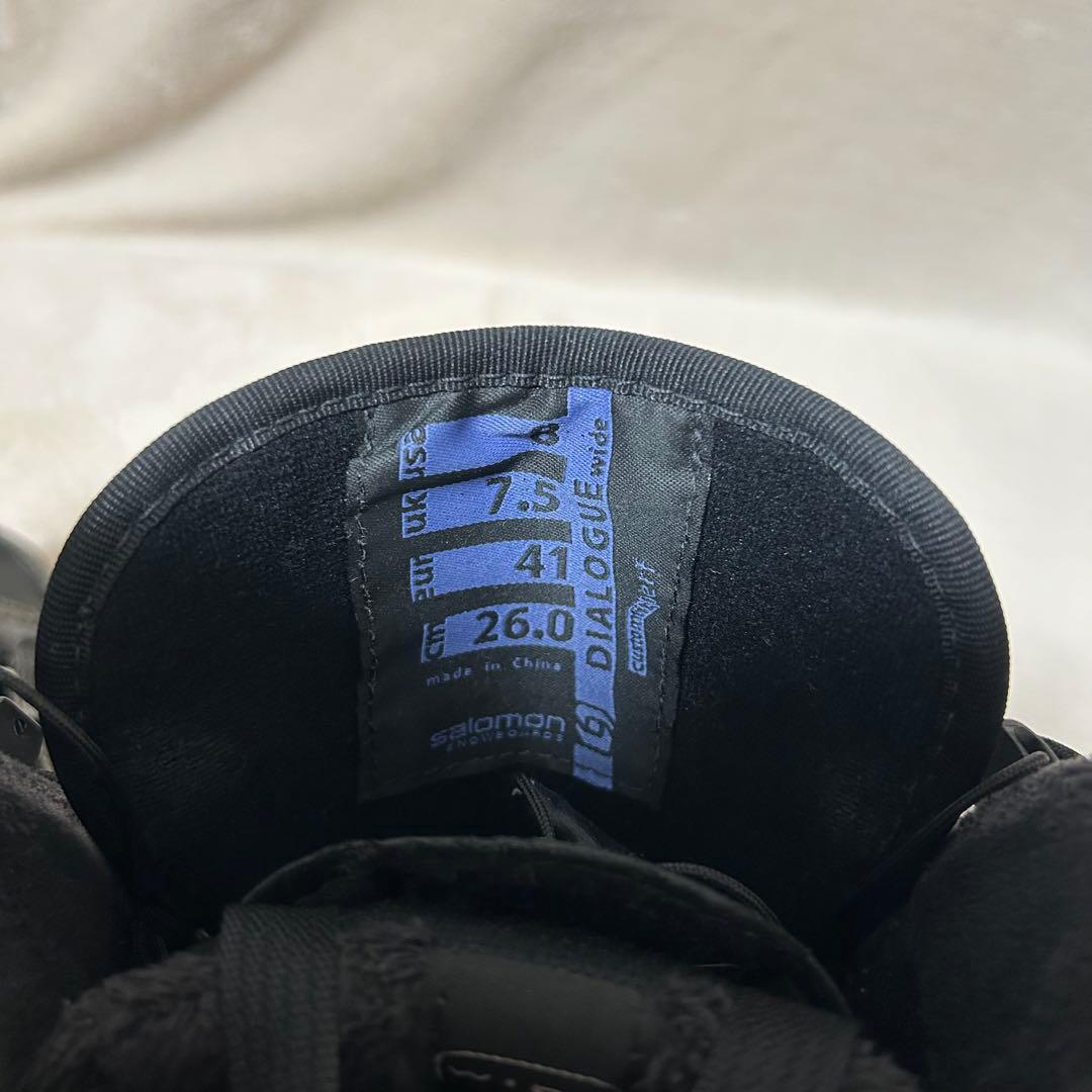 SALOMON サロモン DIALOGUE スノボーブーツ ワイド チェック