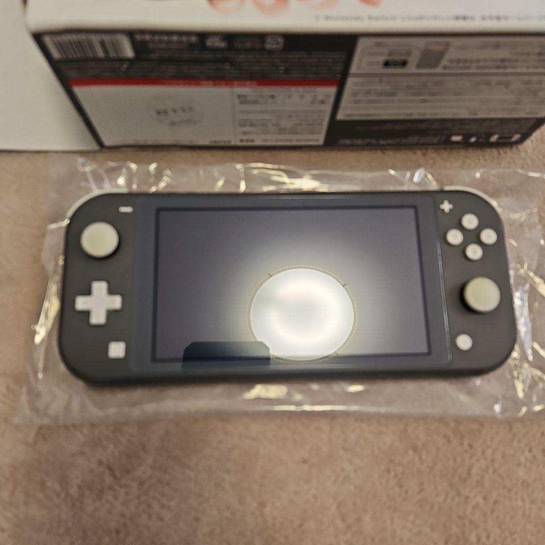 Nintendo Switch Lite グレー　電源つきません