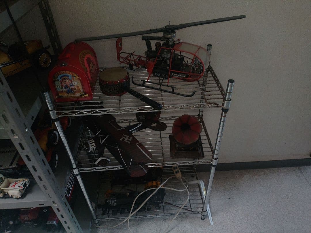 ブリキオモチャ　ブリキ玩具　レトロ　アンティーク　車　バイク　飛行機色々まとめて