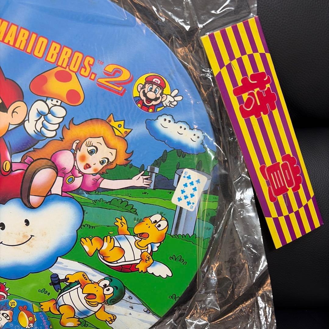 スーパーマリオ　特大めんこセット 特賞　昭和めんこ