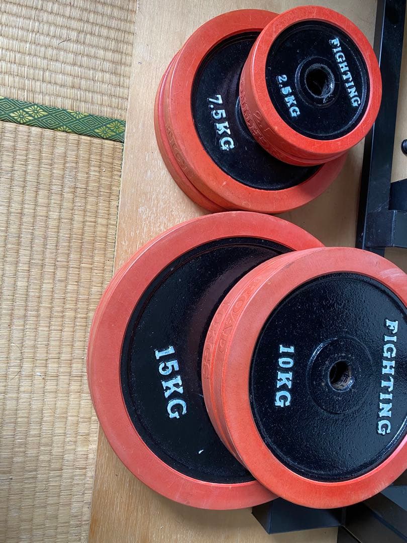 FIGHTING トレーニングベンチ セット あっぷるとん