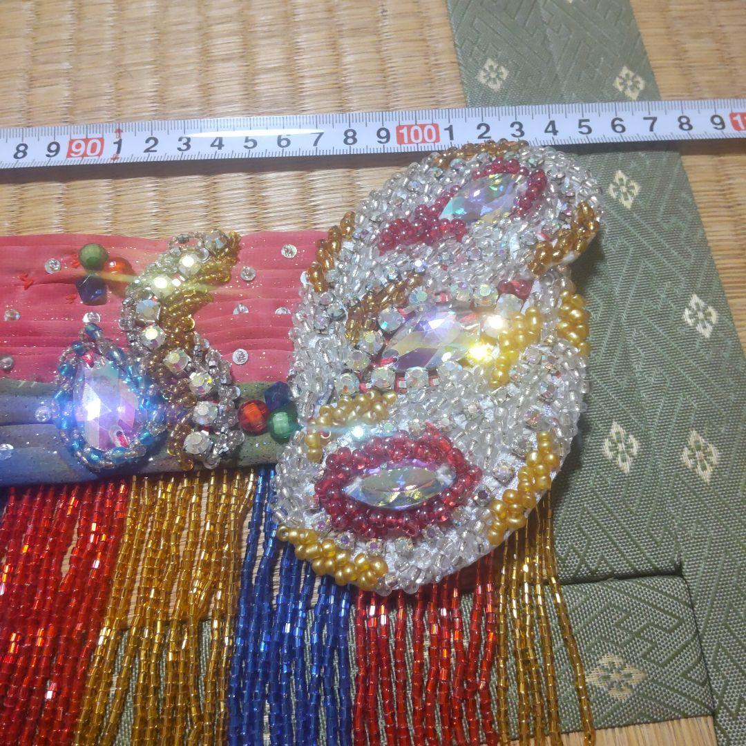 ベリーダンス エジプト製マルチカラー オリエンタルブラ ベルト