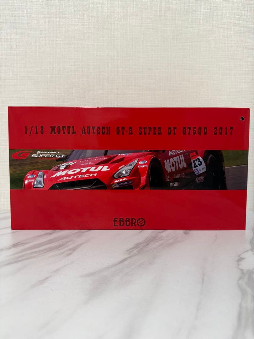 ミニカー MOTUL AUTECH GT-R 2017 SUPERGT 1/18