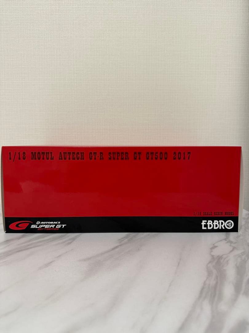 ミニカー MOTUL AUTECH GT-R 2017 SUPERGT 1/18