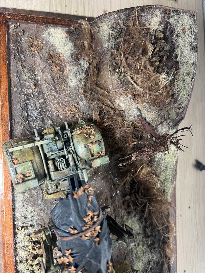 第二次世界大戦 ドイツ軍 ミリタリージオラマ 1/35 完成品　ジャンク　完成品