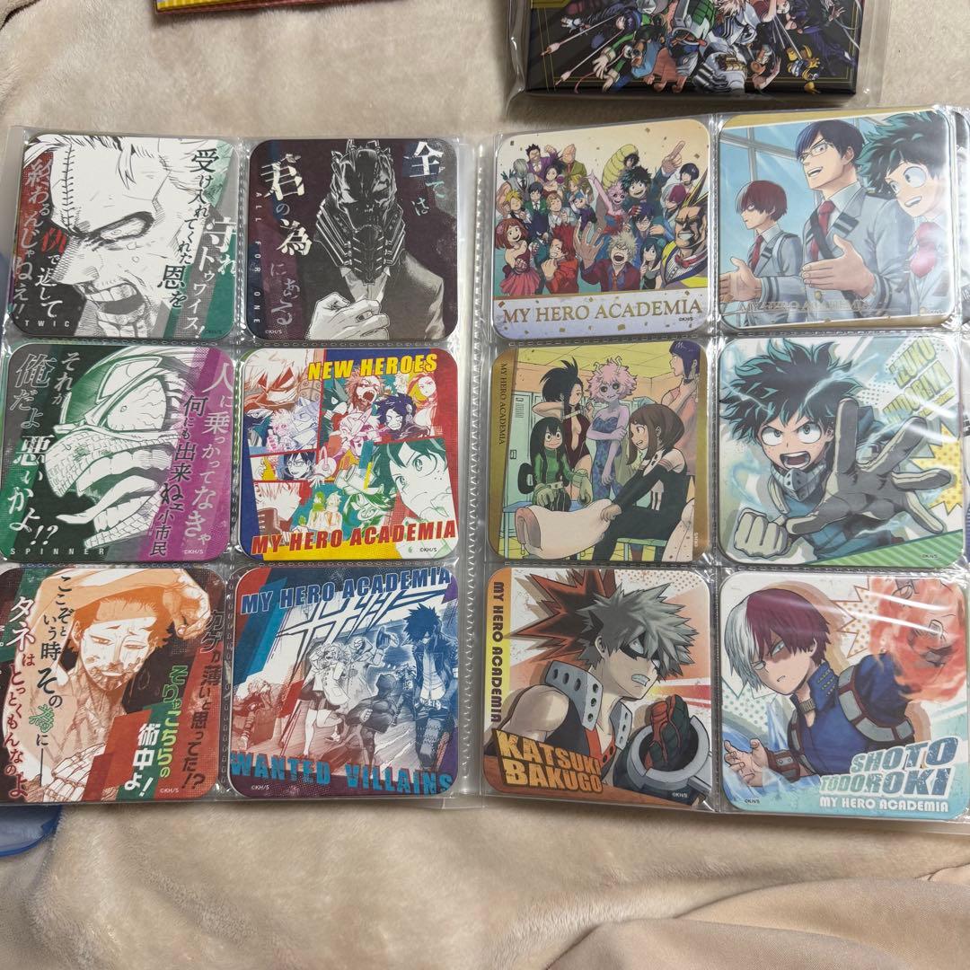 【僕のヒーローアカデミア】アートコースター　セット
