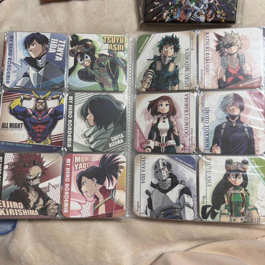 【僕のヒーローアカデミア】アートコースター　セット