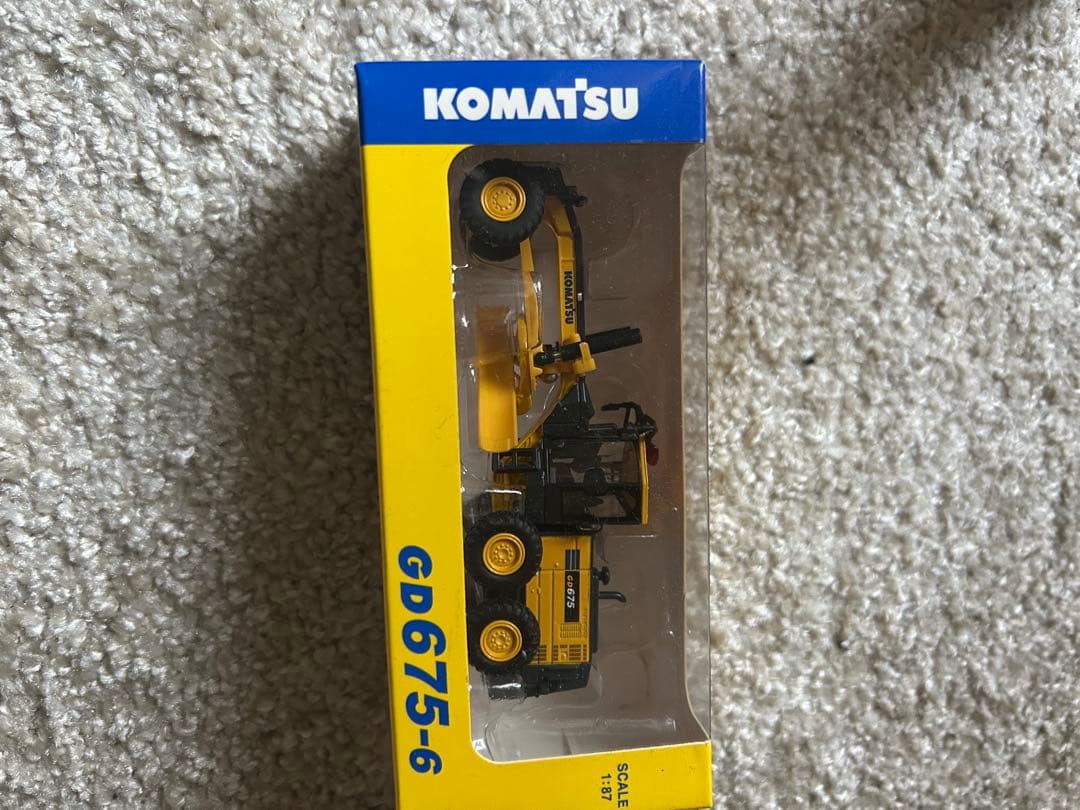 Komatsu GD675-6 モーターグレーダー他5点