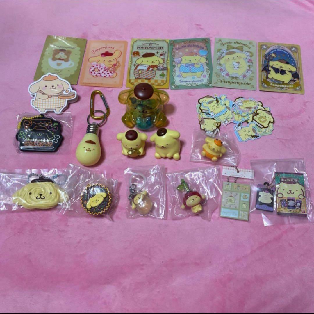 ポムポムプリンまとめ売り　ポムポムプリン詰め合わせ　キャラクターグッズまとめ売り